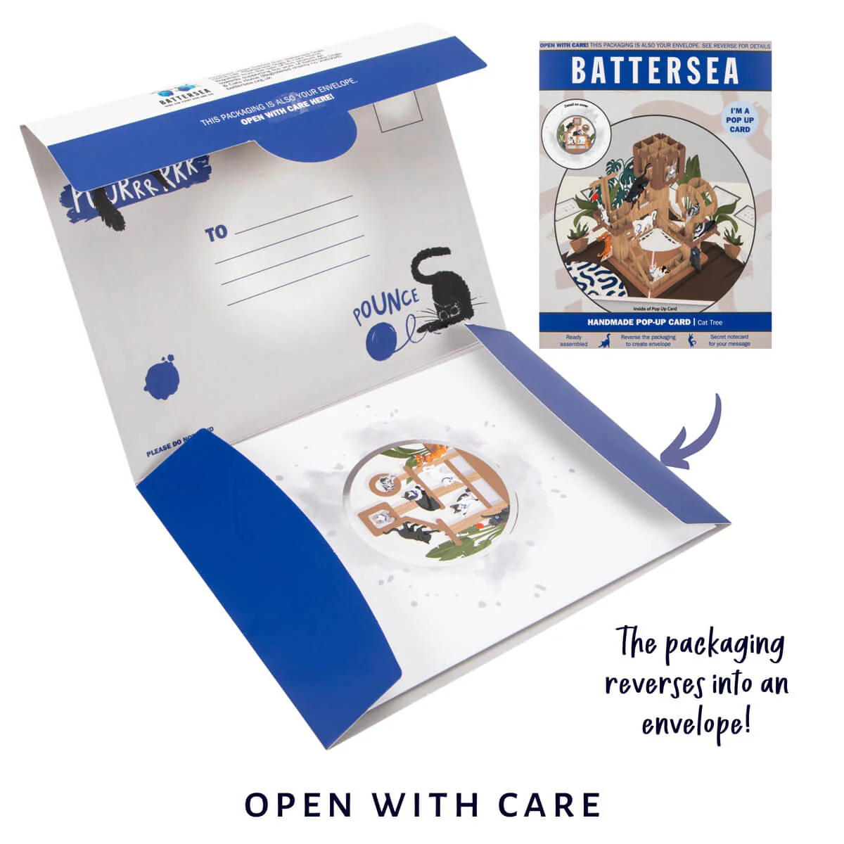Battersea Cat Tree Card - Image 6
