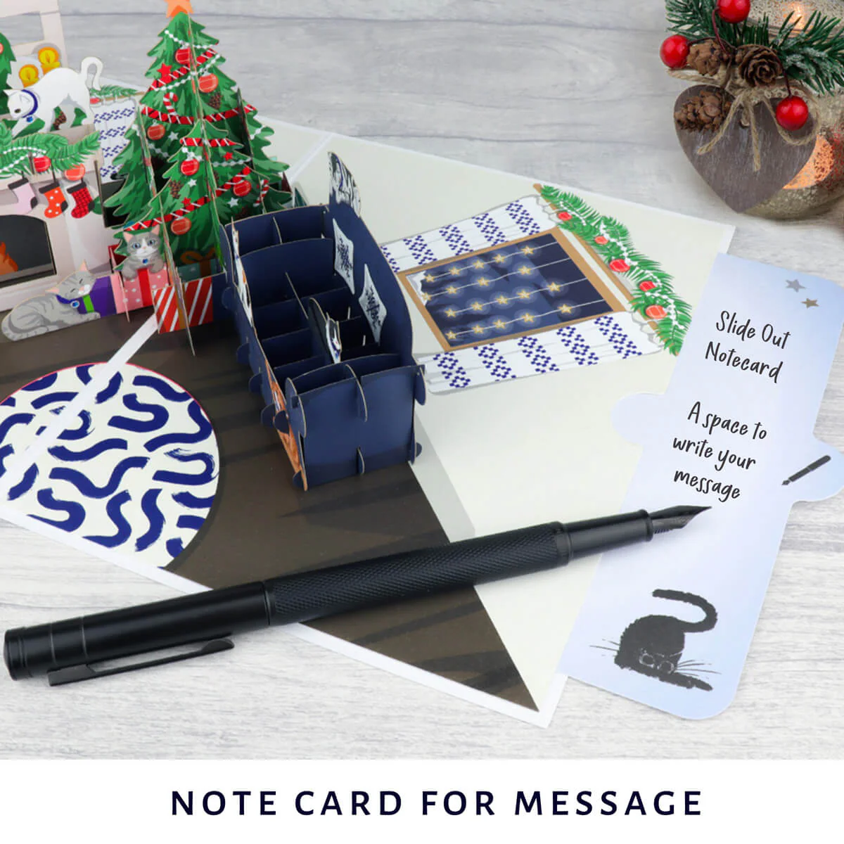 Battersea Cats Christmas Card - Image 5