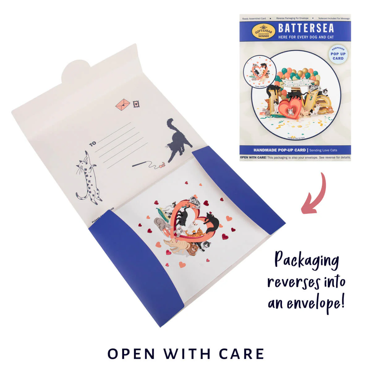 Battersea Cats Love Card - Image 8