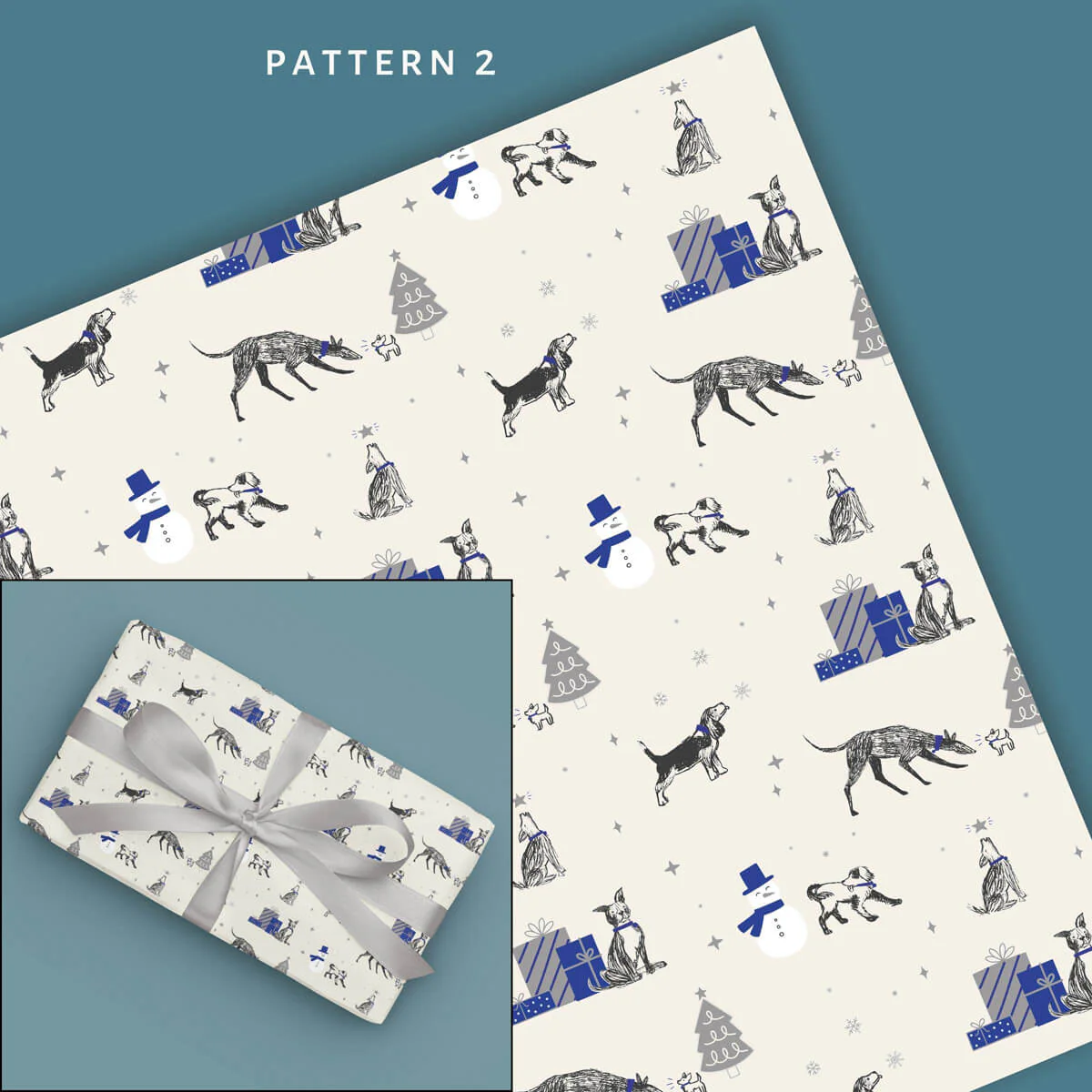 Christmas Dogs Gift Wrap - Image 4