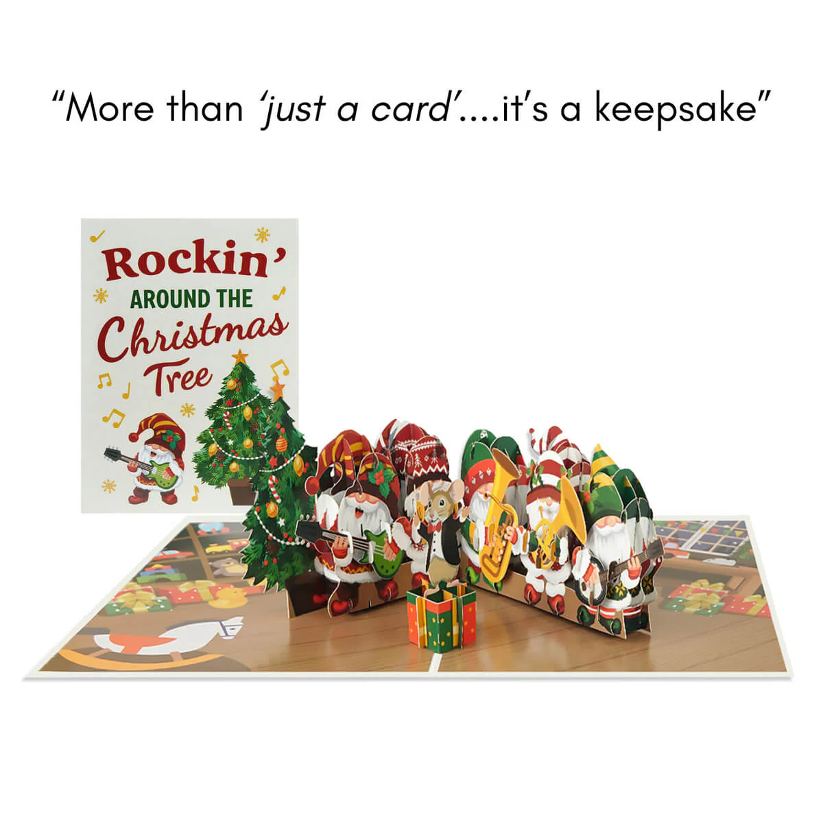 Christmas Gonks Pop Up Card - Image 4
