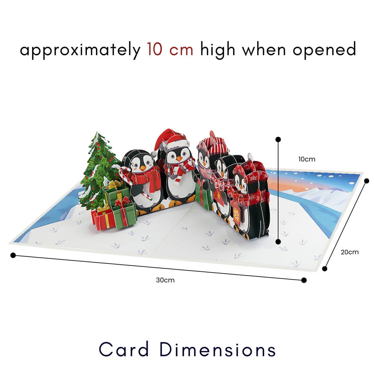 Christmas Penguins Card - Image 5
