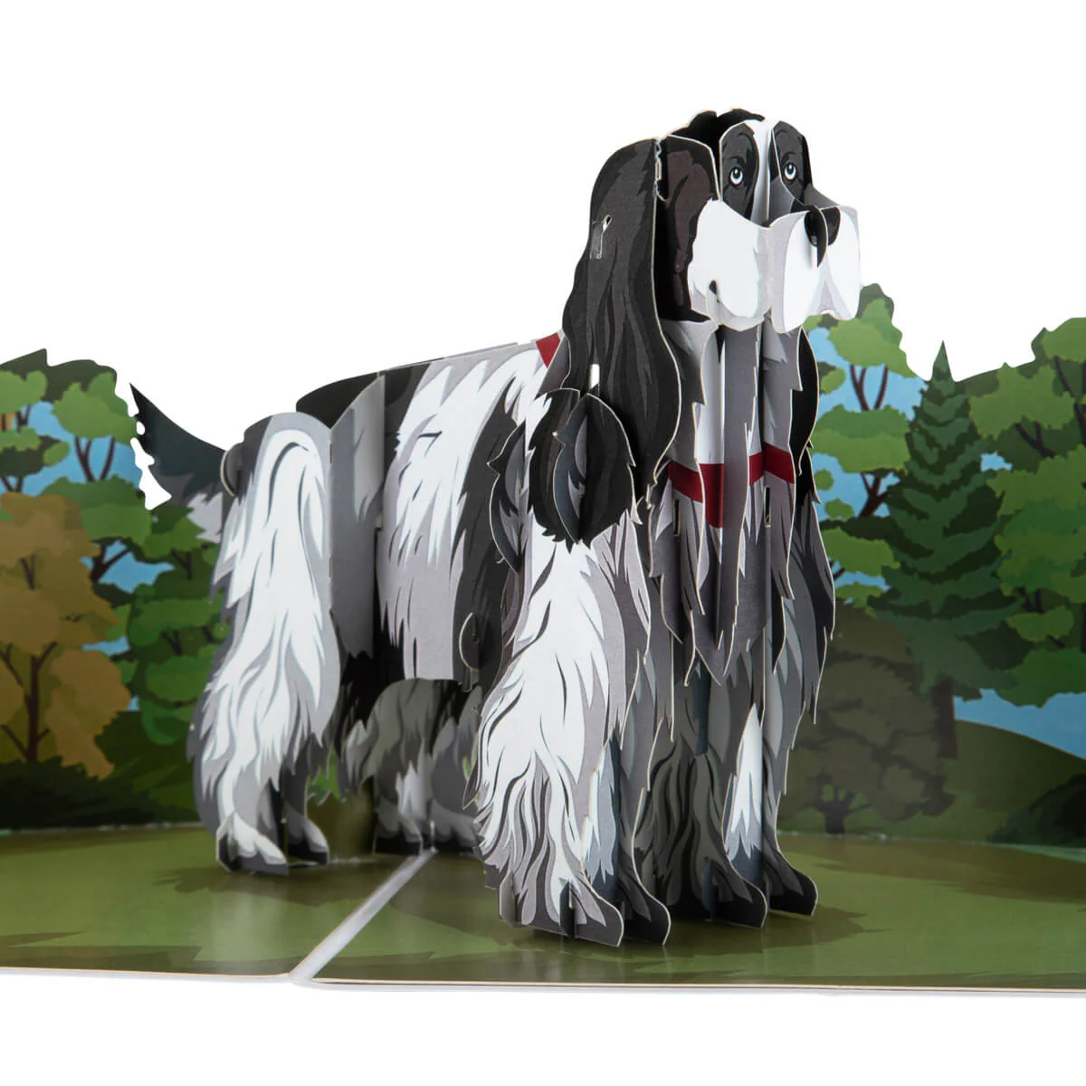 Cocker Spaniel Pop Up Card