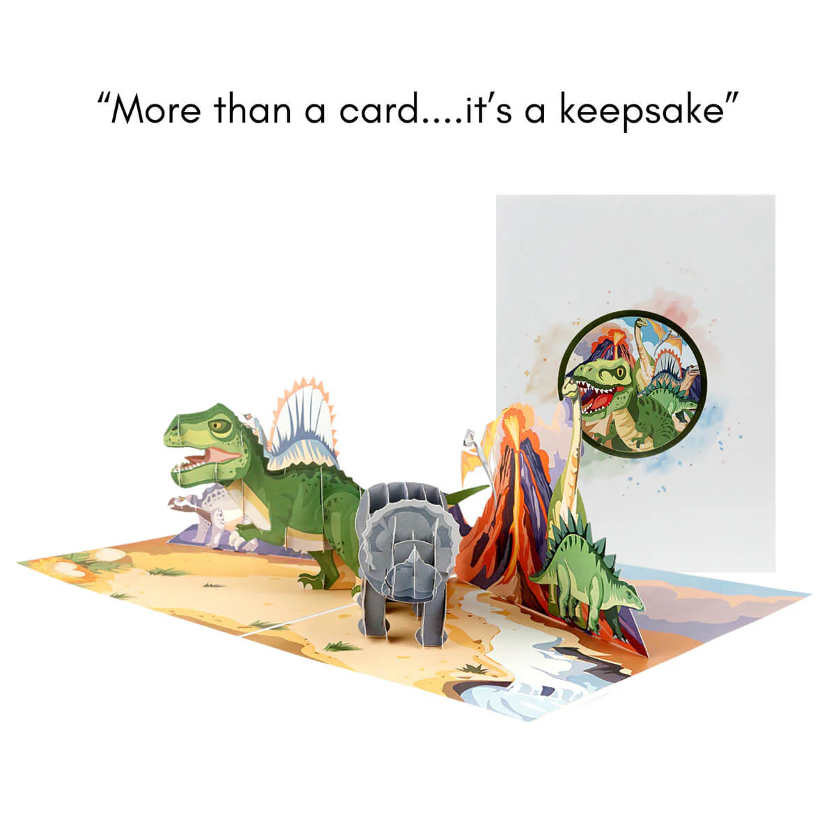 Dinosaurs Pop Up Card - Image 2