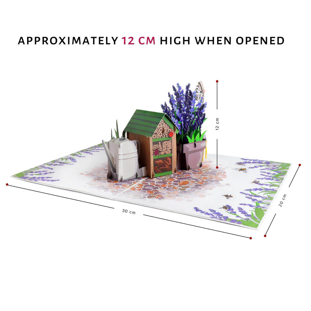 Lavender Pop Up Card - Image 4