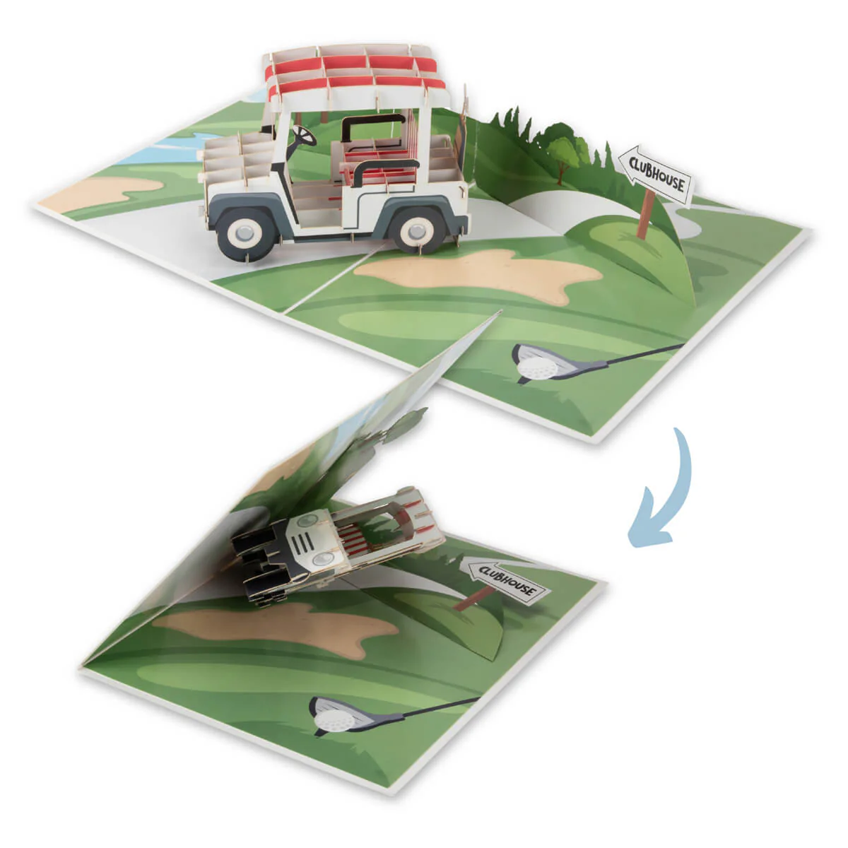 Golf Pop Up Card - Image 8