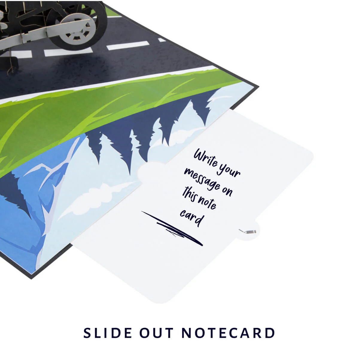Motorbike Pop Up Card - Image 5