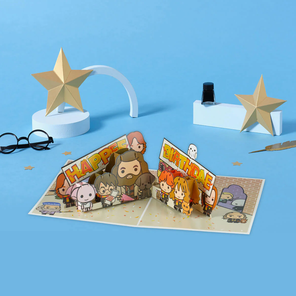 Harry Potter Birthday Pop Up Card - Image 3