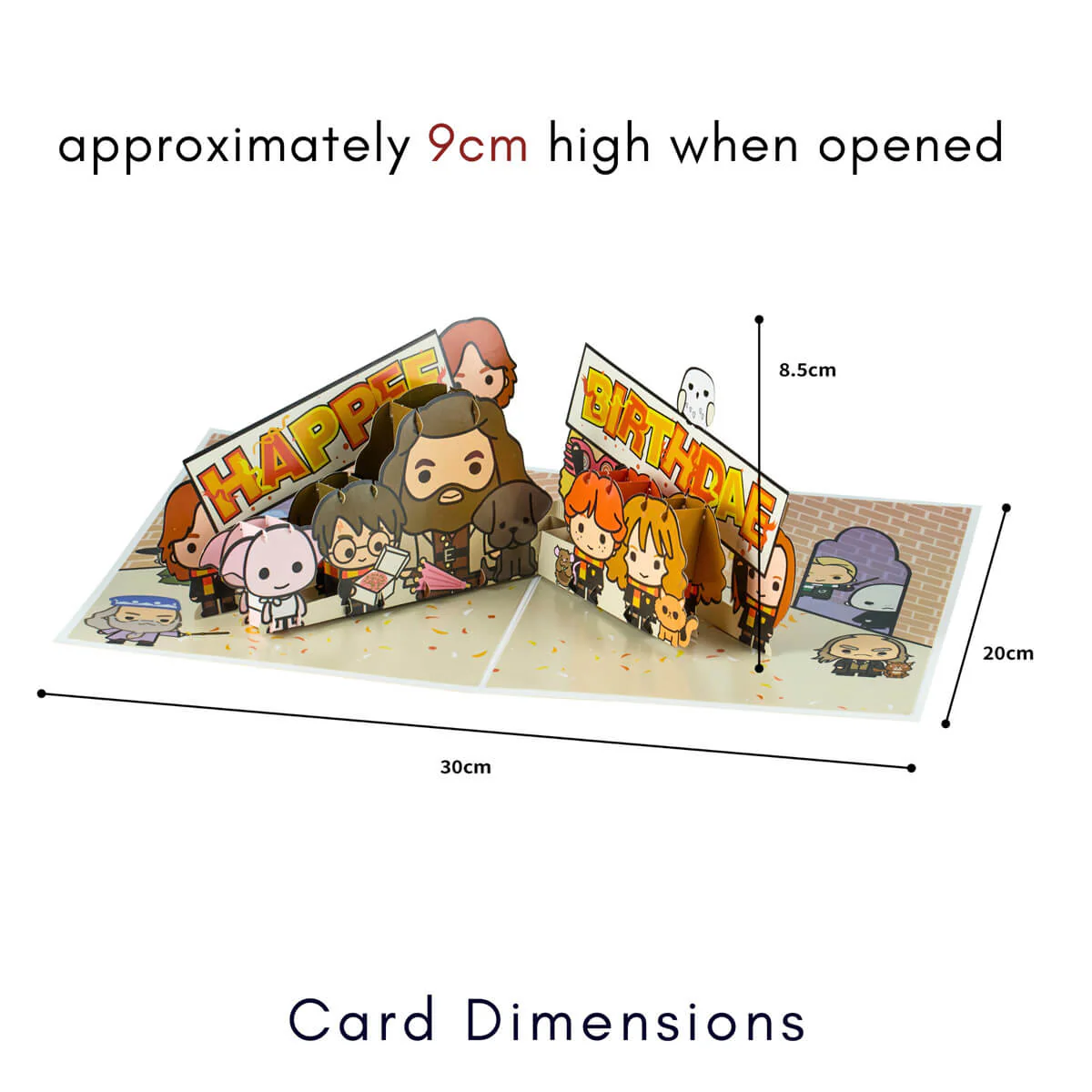 Harry Potter Birthday Pop Up Card - Image 5
