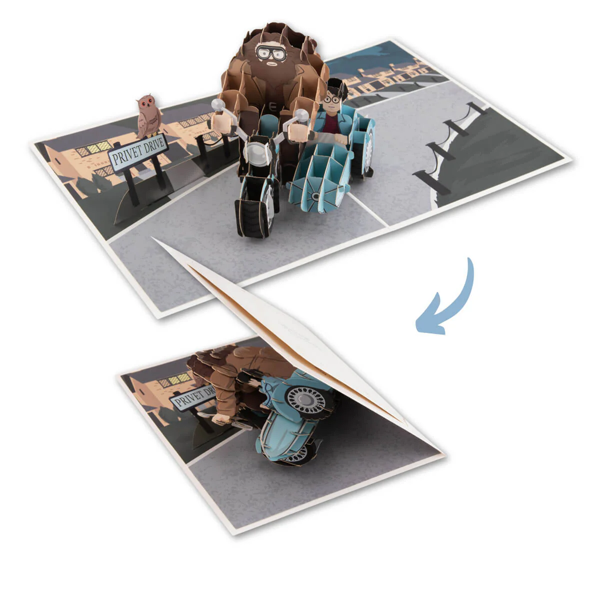 Harry Potter Hagrid Pop Up Card - Image 6