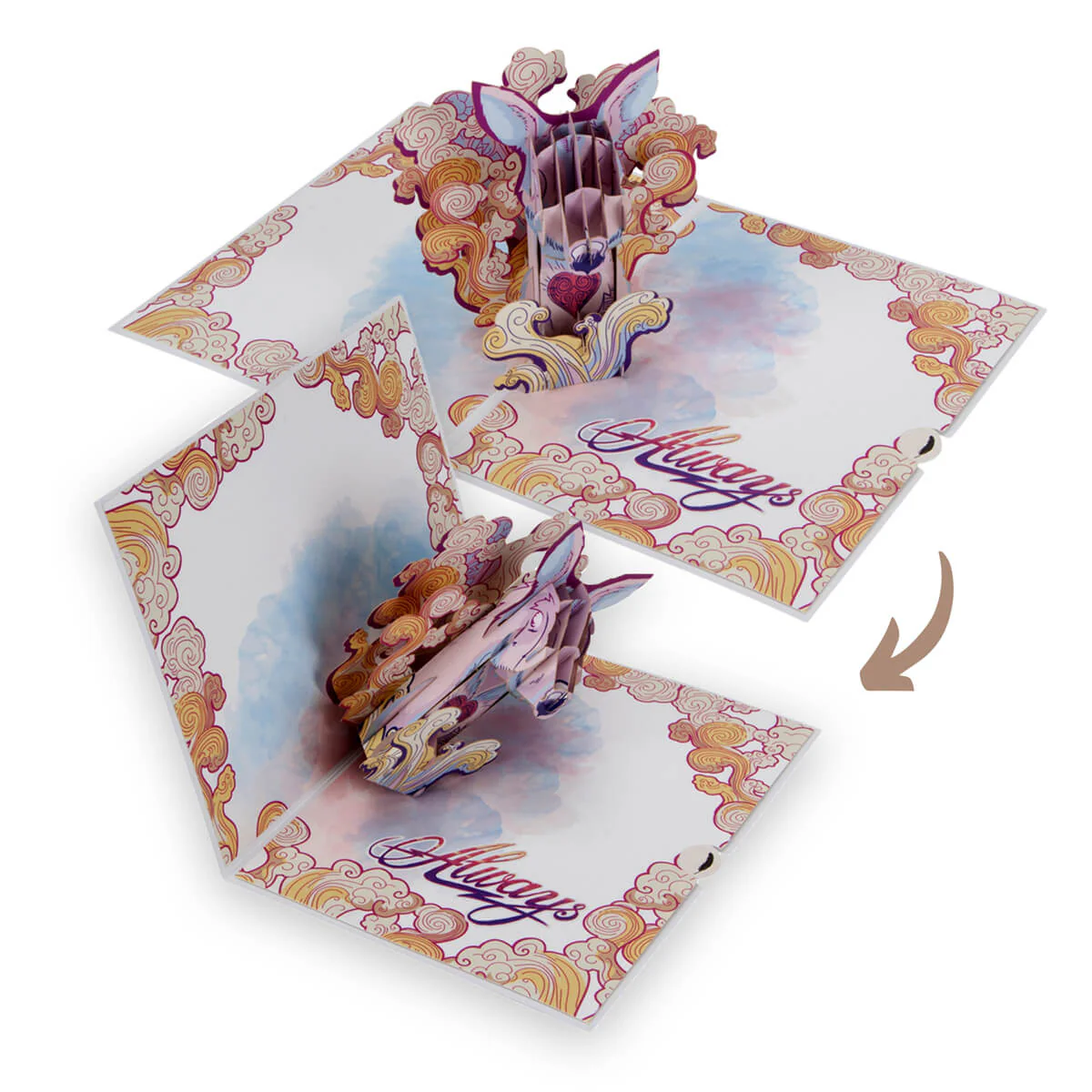 Harry Potter Patronus Pop Up Card - Image 3