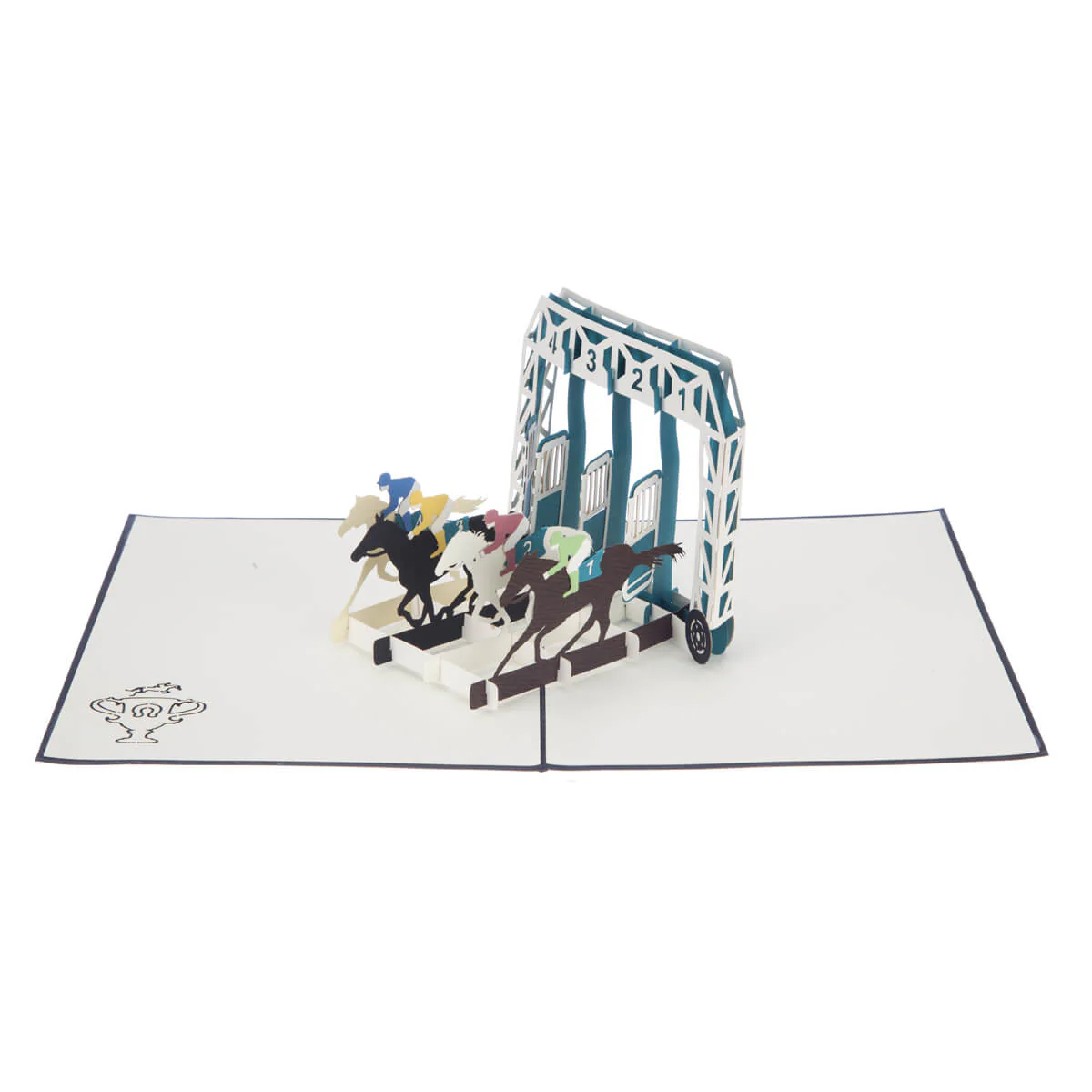 Horse Racing Pop Up Card - Image 7
