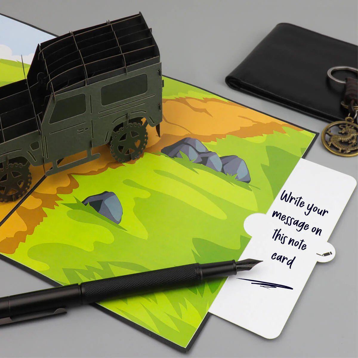 Off Road 4x4 Pop Up Card - Image 5