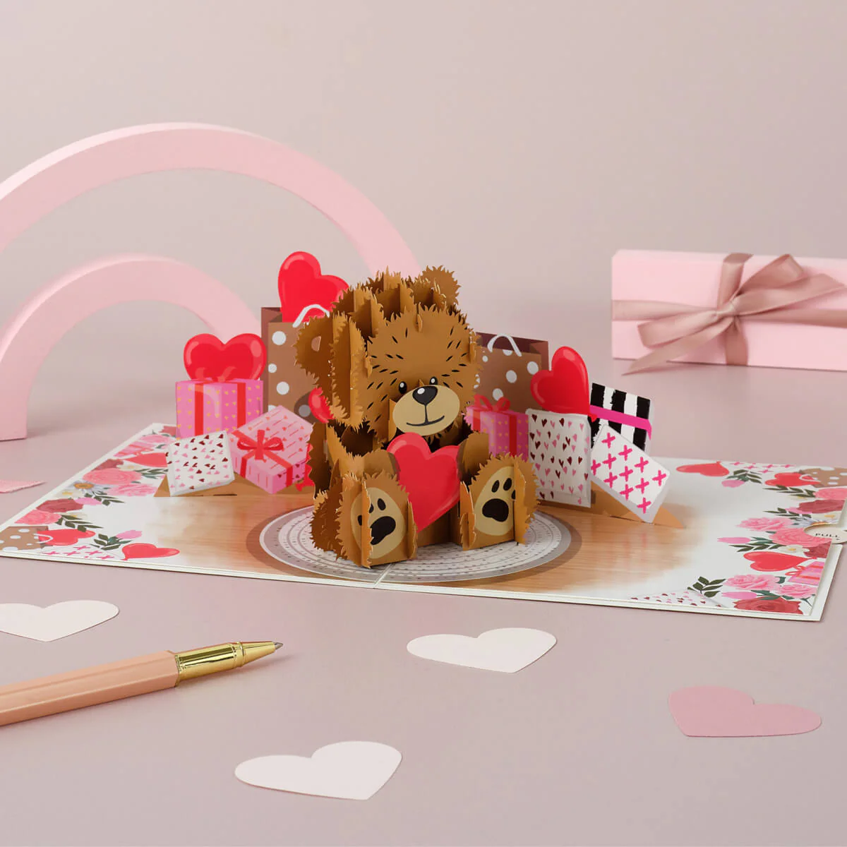 Love Bear Pop Up Card - Image 3