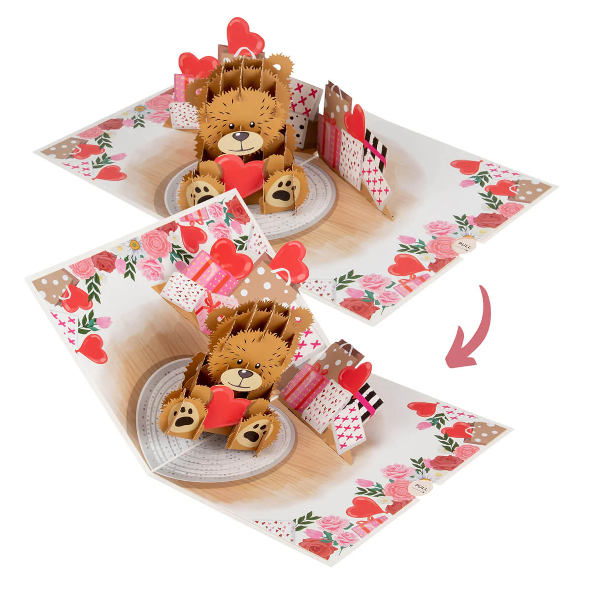 Love Bear Pop Up Card - Image 6
