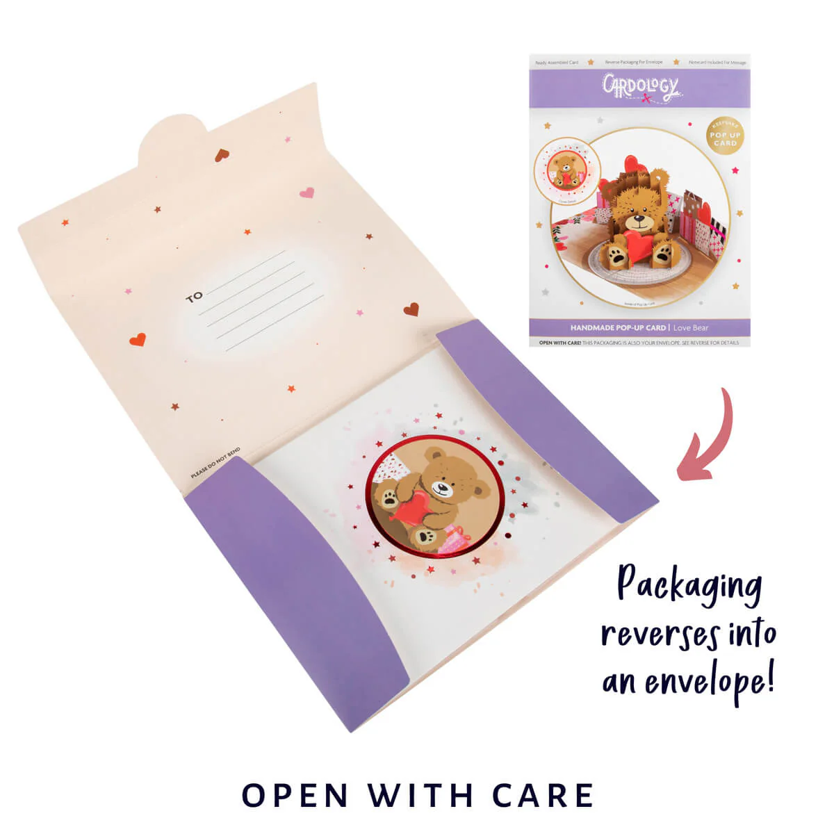Love Bear Pop Up Card - Image 8