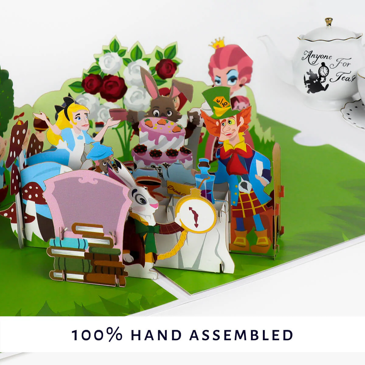 Mad Hatters Tea Party Pop Up Card V2 - Image 7