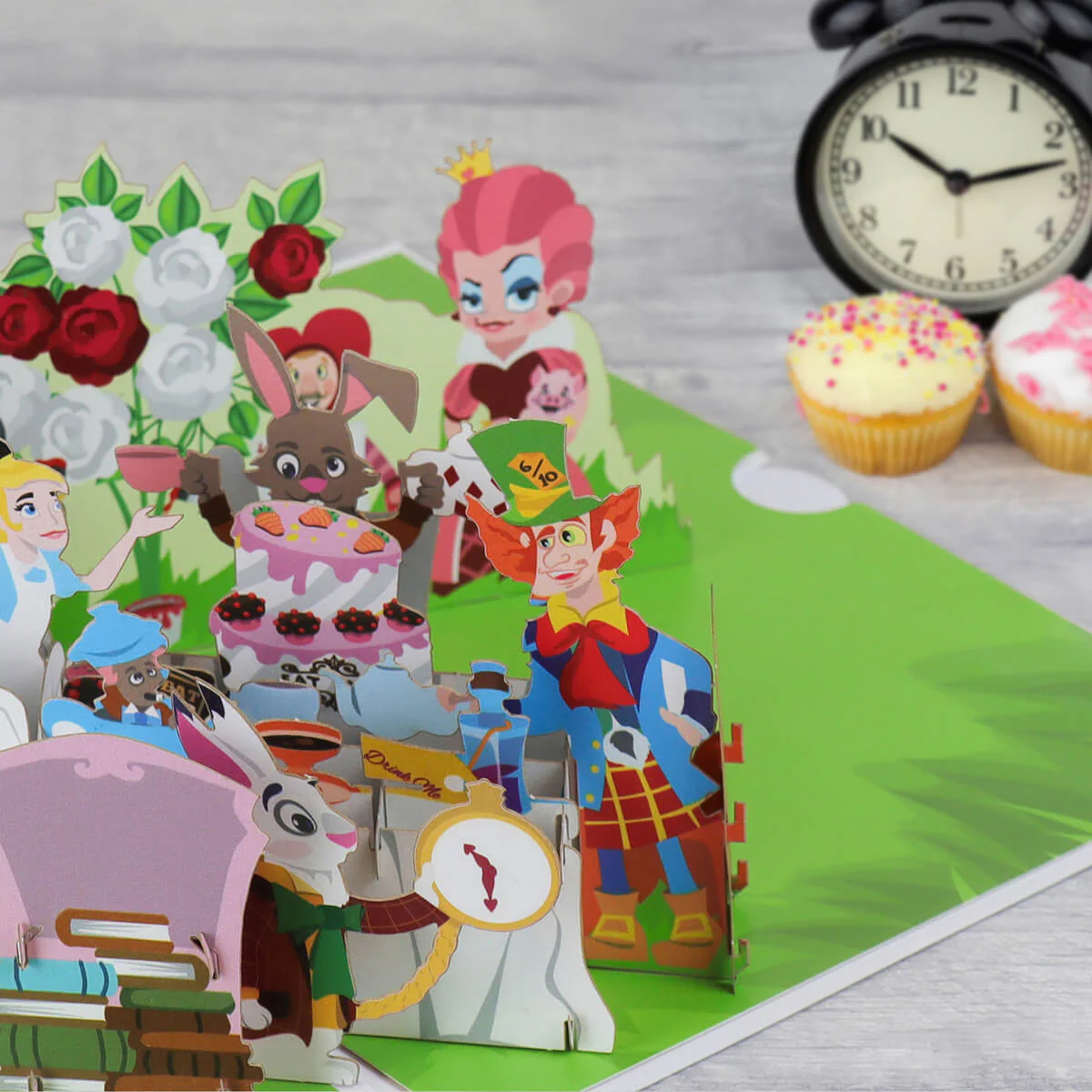 Mad Hatters Tea Party Pop Up Card V2 - Image 9