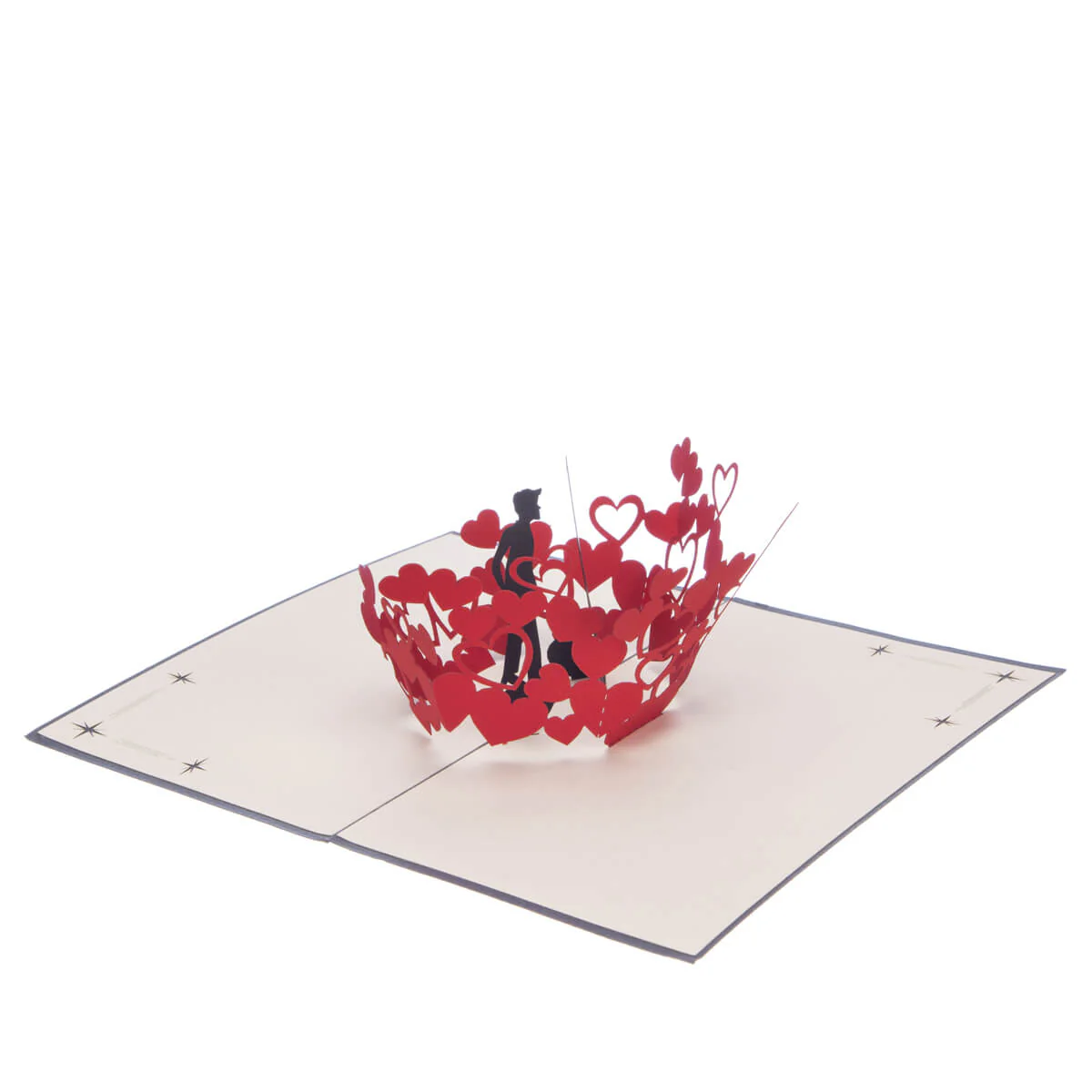 Men Kissing Pop Up Card - Image 3