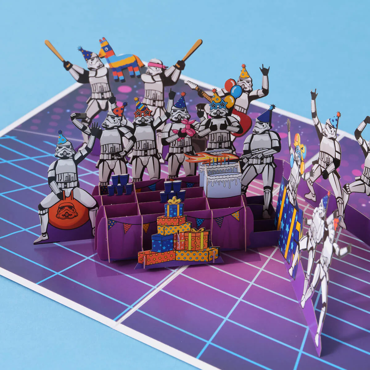 Original Stormtrooper Birthday Pop Up Card - Image 3