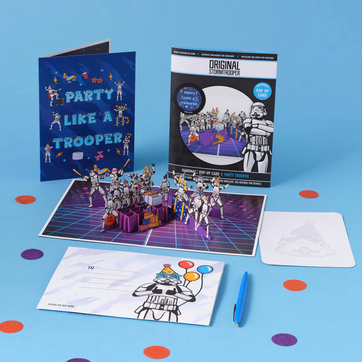 Original Stormtrooper Birthday Pop Up Card - Image 5
