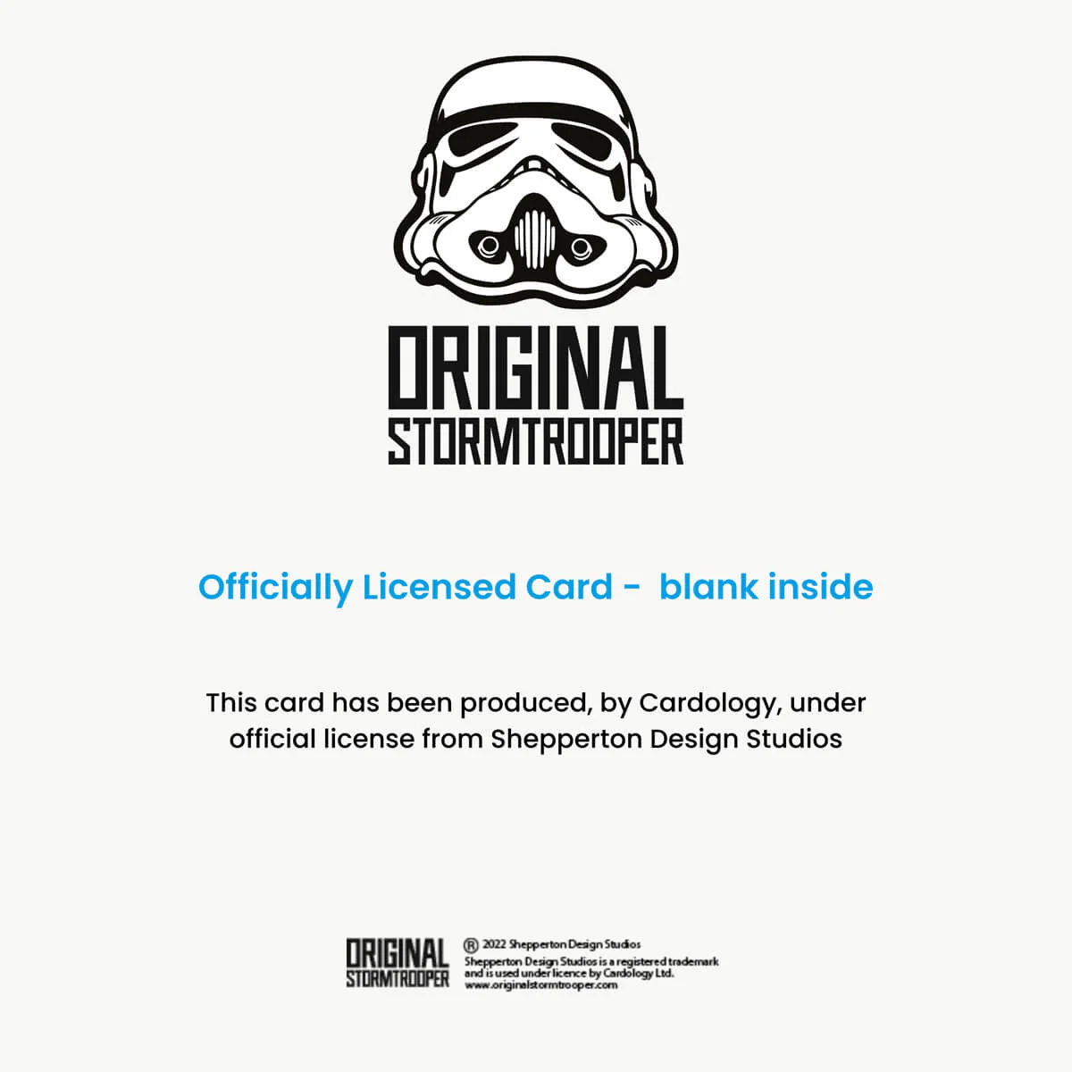 Original Stormtrooper Helmet Card - Image 11