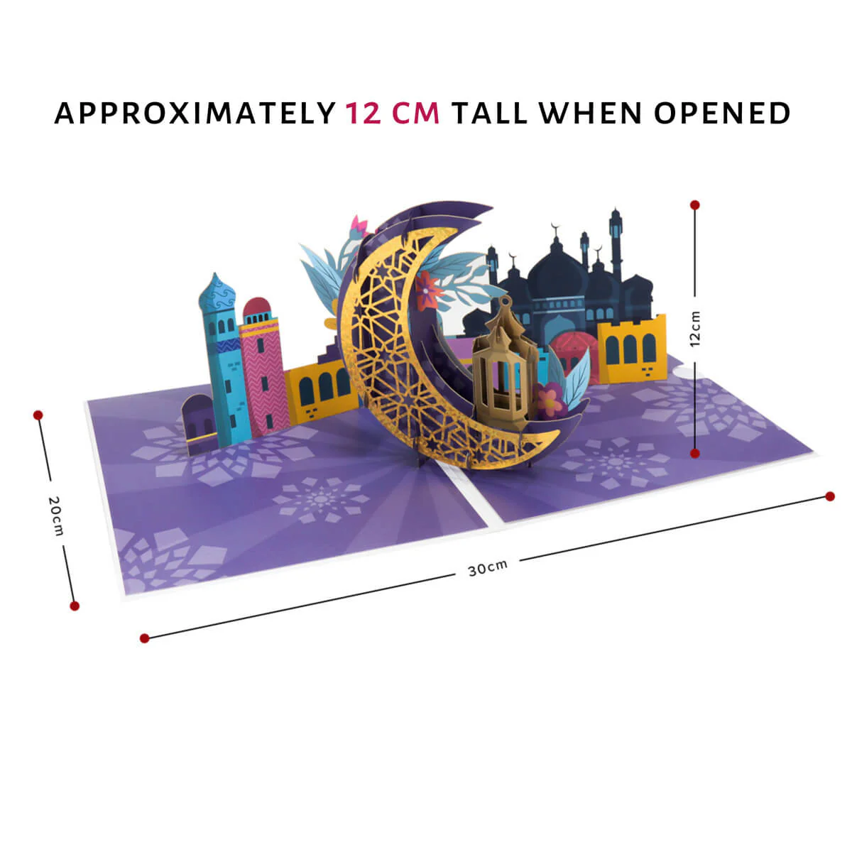 PACK OF 5 - Eid Pop Up Cards - Image 4