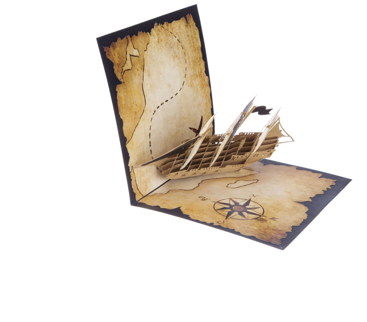 Pirate Ship Pop Up Card - Image 4