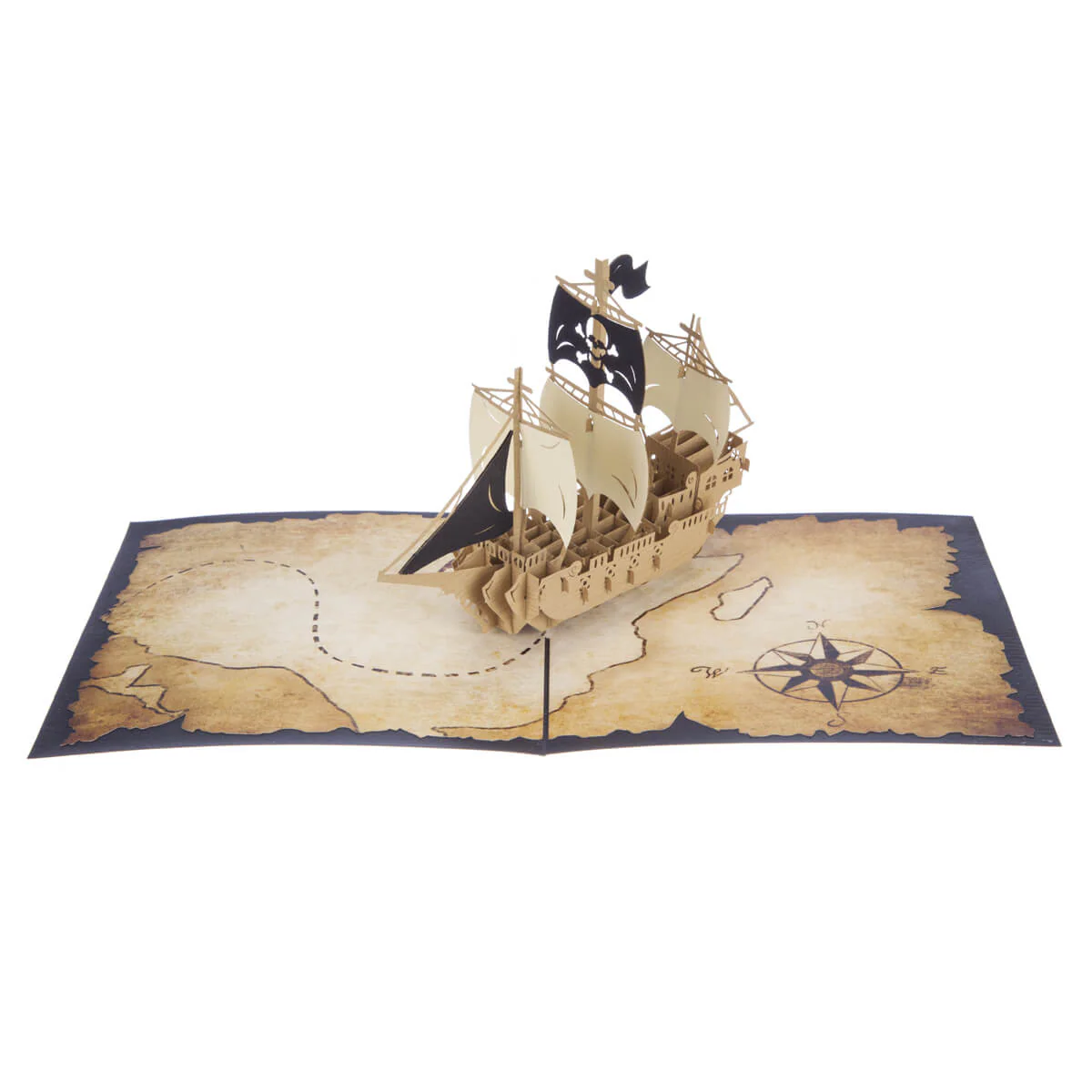 Pirate Ship Pop Up Card - Image 7