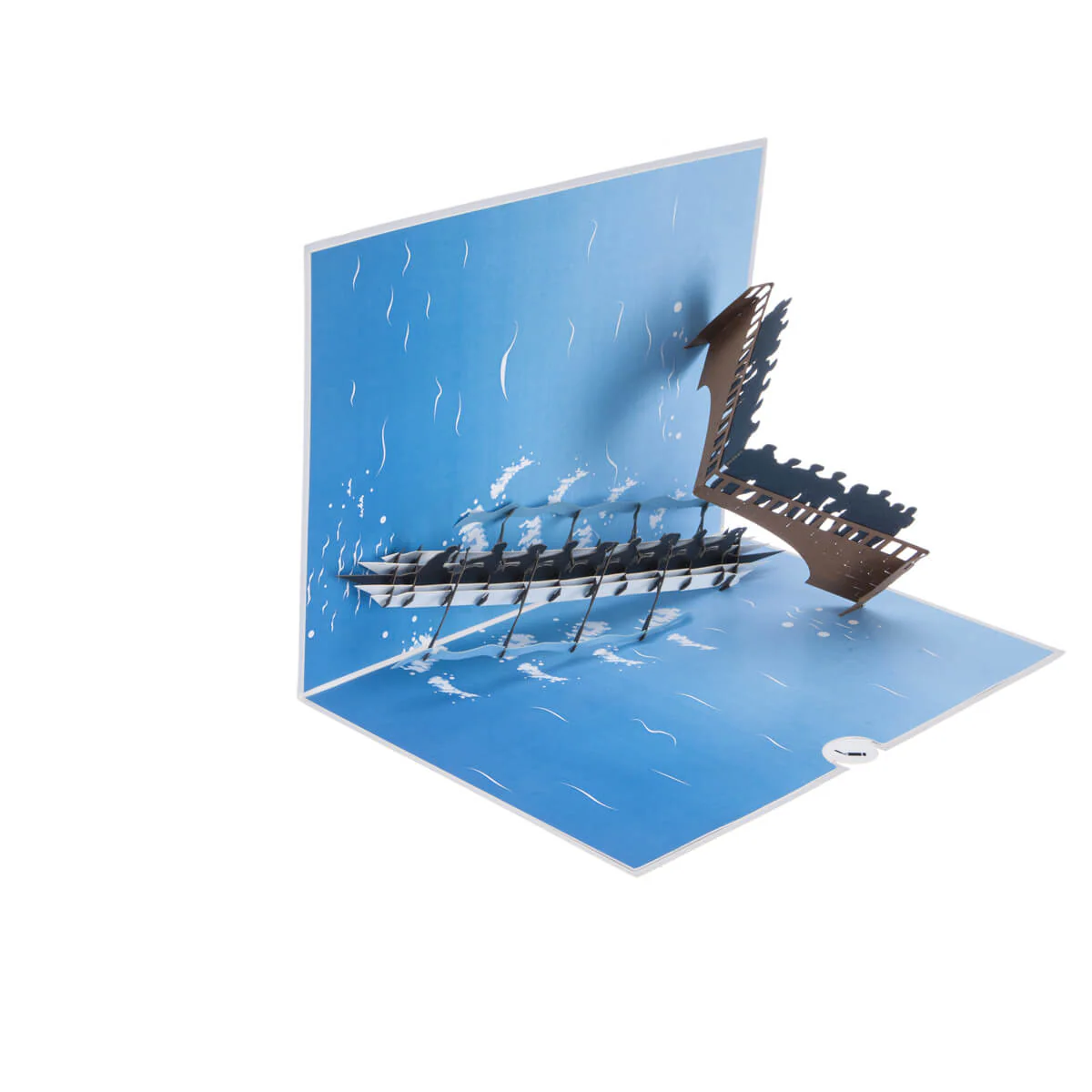 Rowing Pop Up Card - Image 6