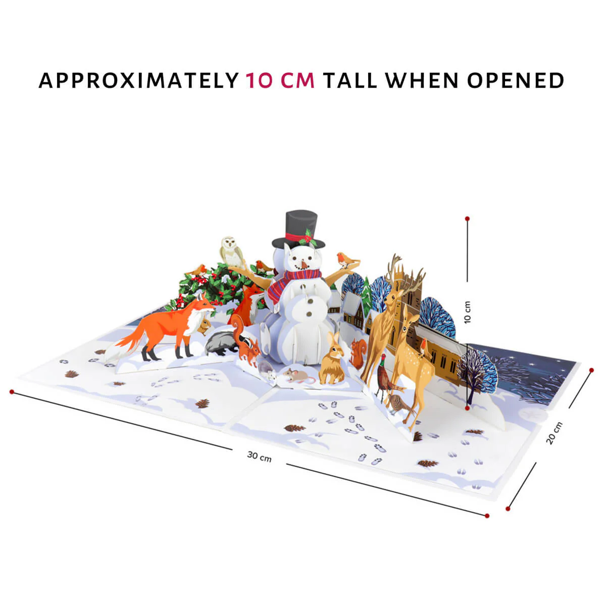 Winter Woodland Pop Up Card - Image 3