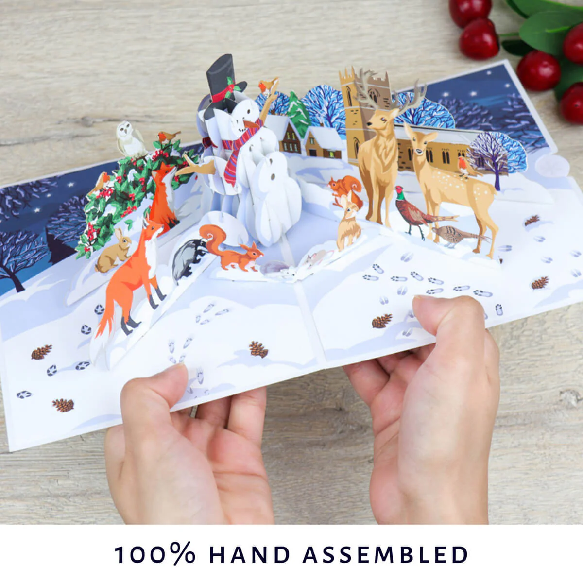Winter Woodland Pop Up Card - Image 6
